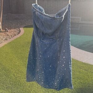 Forever 21 Premium Blue Denim Garment